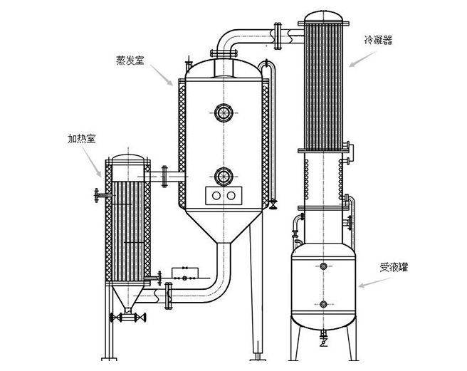 單效濃縮器結構 單效濃縮器結構
